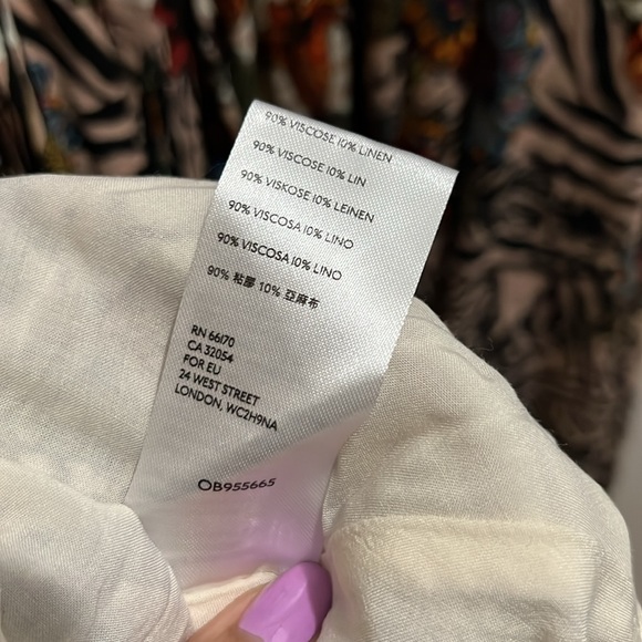 Free people strapless midi floral boho dress medium - Picture 11 of 11